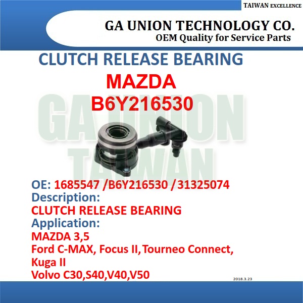 CLUTCH BEARING 1685547 ／B6Y216530 ／ 31325074-CLUTCH BEARING 1685547 /B6Y216530 / 31325074