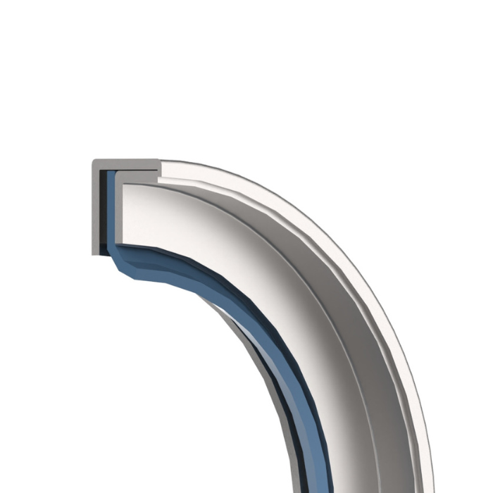 Metal cased PTFE Rotary Lip Seals-Type MS