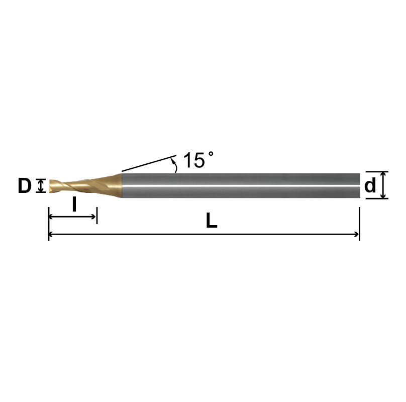 MSE2/SE2(Flat End Mill),2 Flutes-Micro Decimal Diameter-MSE2 / SE2 MSE2/SE2(Flat End Mill),2 Flutes-Micro Decimal Diameter-MSE2 / SE2