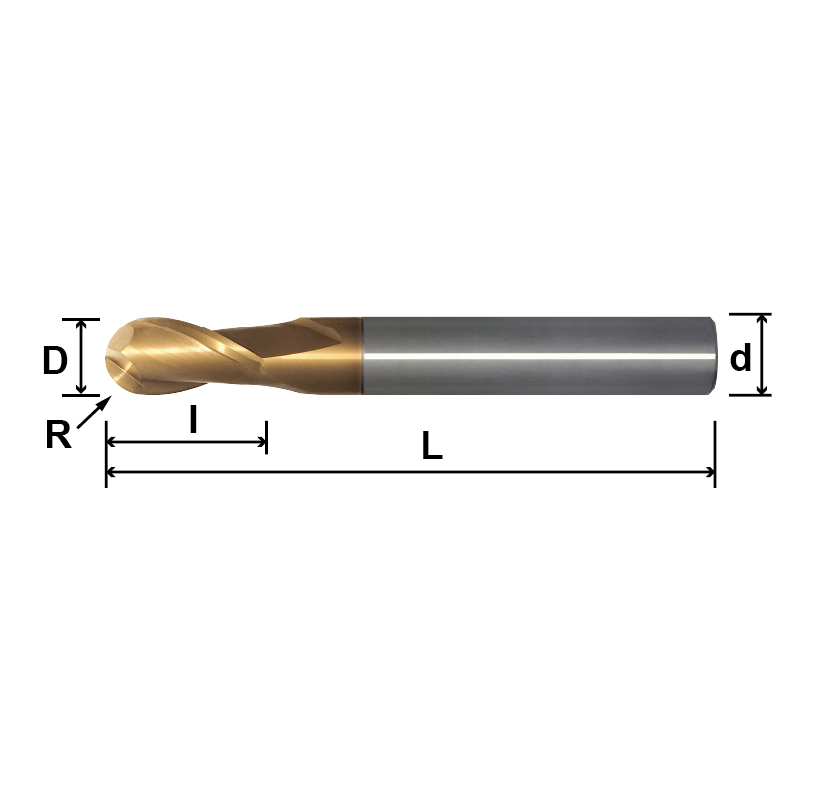 MSB2(Ball Nose),2 Flutes-MSB2 MSB2(Ball Nose),2 Flutes-MSB2