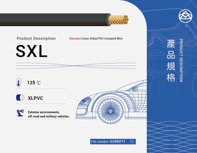 車用電線/電纜 – SXL-SXL 車用電線/電纜 – SXL-SXL
