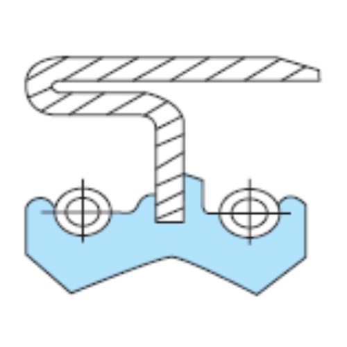 旋轉往復用油封 (DB type) 旋轉往復用油封 (DB type)