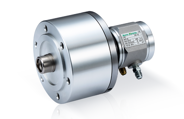 Non through-hole rotary hydraulic cylinder (valve included)