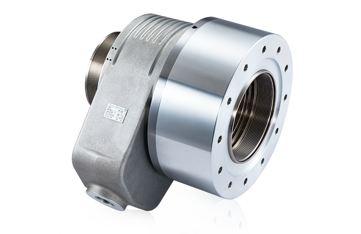 Extra large through-hole rotary hydraulic cylinder
