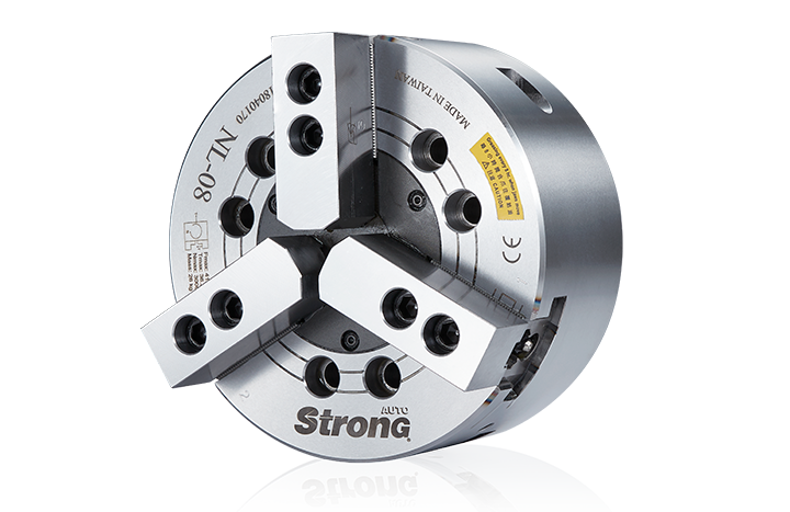 3-jaw long stroke through-hole power chuck (adapter included)