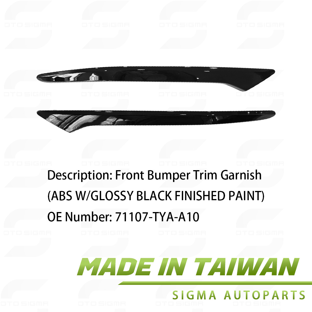 Front Bumper Trim Garnish FOR Acura -OE: 71107-TYA-A10-71107-TYA-A10