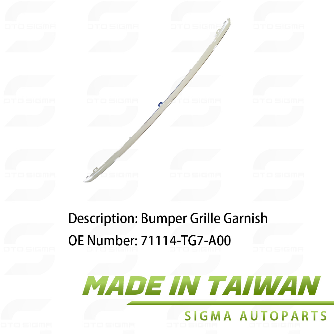 Bumper Grille Garnish FOR Honda Pilot -OE: 71114-TG7-A00-71114-TG7-A00