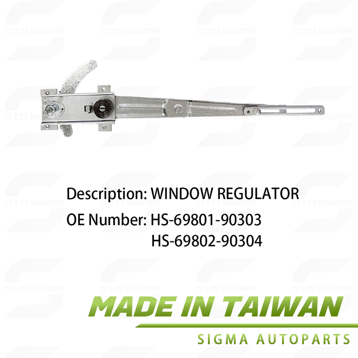 Window regulators LH For Toyota-OE:69801-90303-69801-90303 Window regulators LH For Toyota-OE:69801-90303-69801-90303