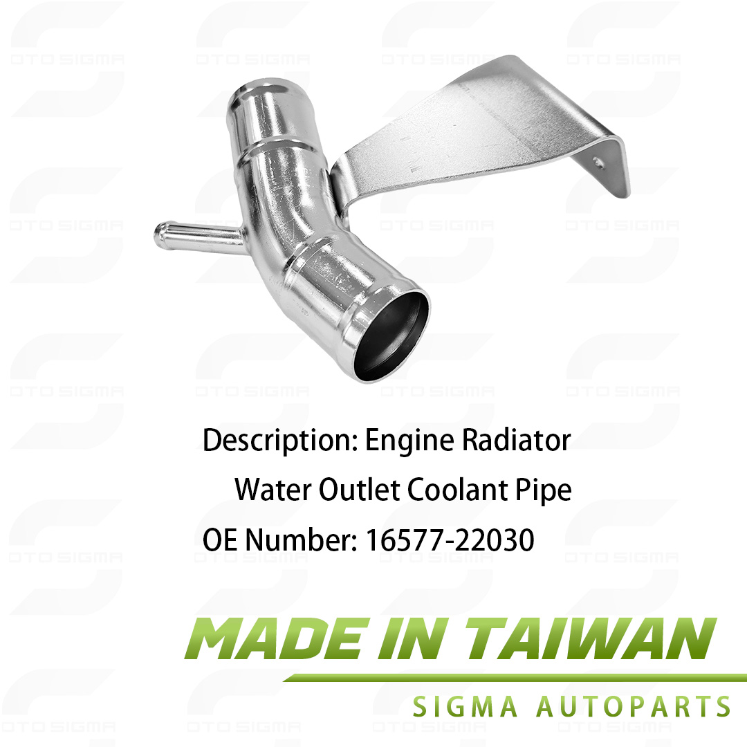 Engine Radiator Water Outlet Coolant Pipe For Toyota -OE:16577-22030-16577-22030