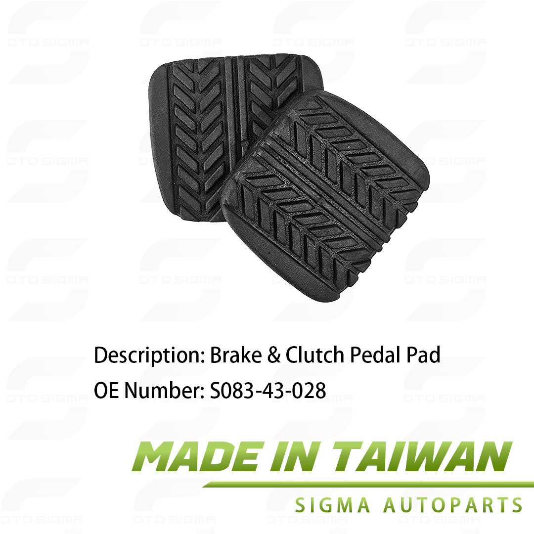 Clutch & Brake Pedals Pad FOR Mazda OE:S083-43-028-S083-43-028