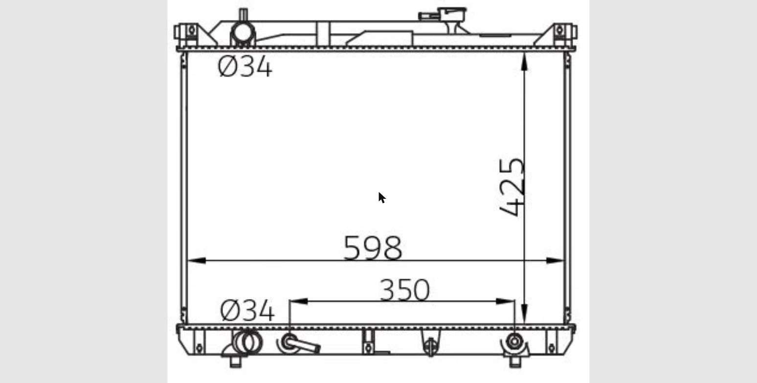 Car Radiator SZK-1806-A4-2R