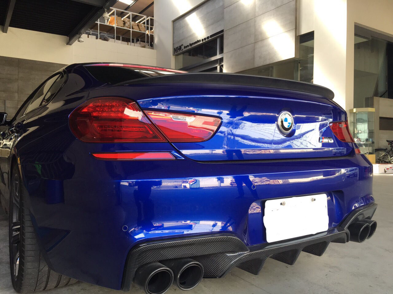 F06 M6 STYLE TRUNK LIP SPOILER-DG-8435