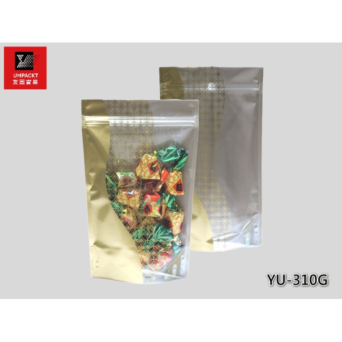 金典花邊夾鏈立袋-UMB66-180260-JZ