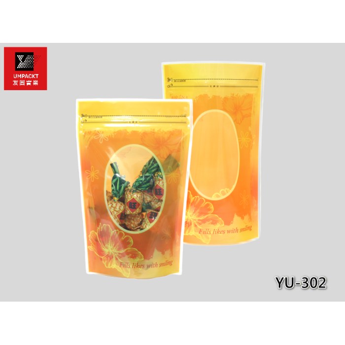 橘之幻彩夾鏈立袋-YU-302