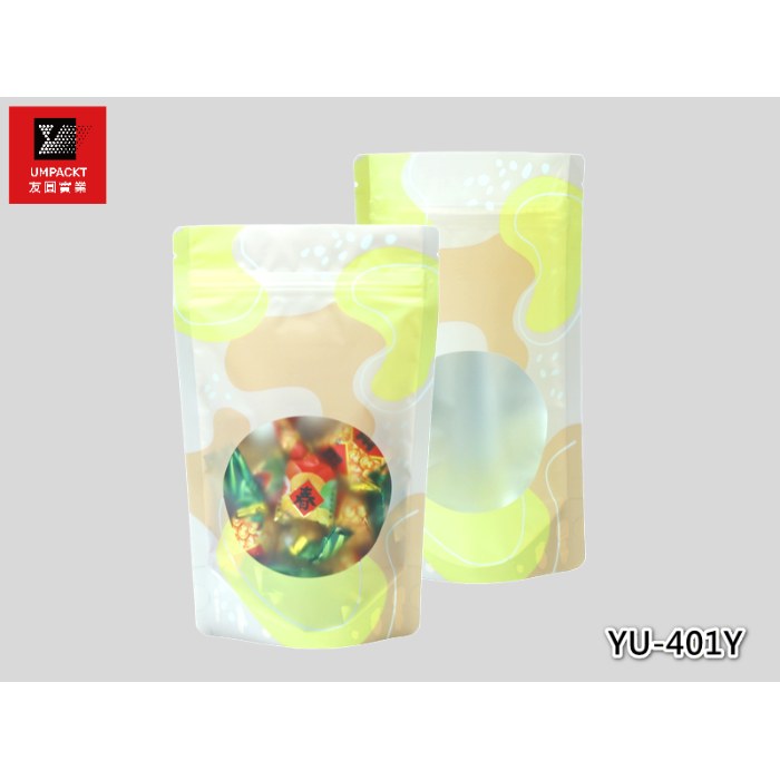 蜜境夾鏈立袋(棕)-YU-401BR