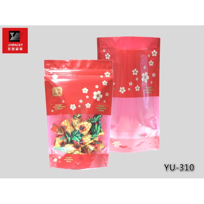 彩蝶夾鏈立袋-UMB97-180260-JZ