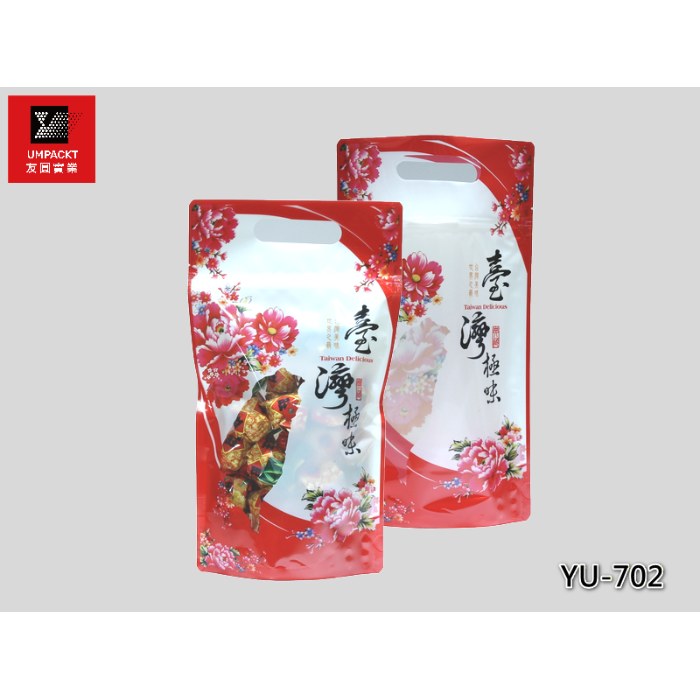 臺灣極味手提夾鏈立袋(一斤)-YU-702