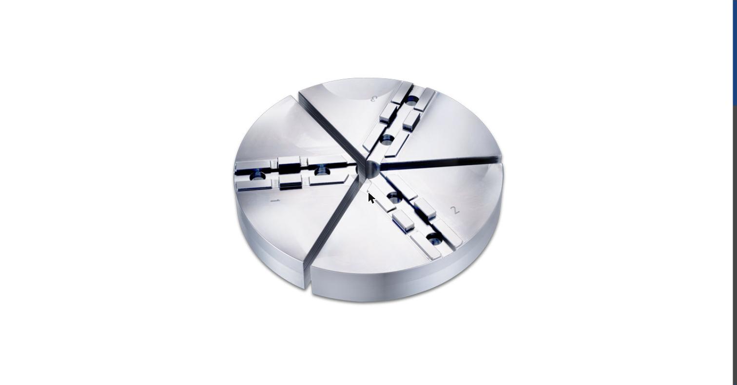 Round Jaws for Scroll Chuck